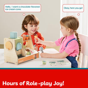 Top Bright child pretend play shop-owner activity enhances social play skills.