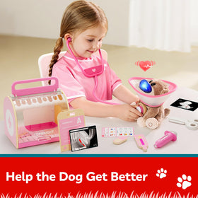 TOP BRIGHT Doctor Kit thermometer enables kid friendly checks