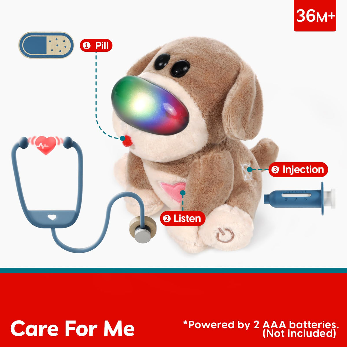 TOP BRIGHT puppy-diagnostic-card guides kids through simple health checks.