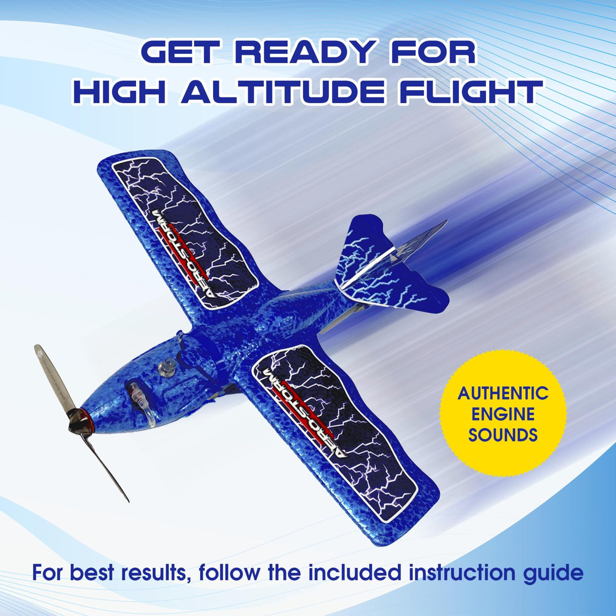 Top Secret Toys Aero Storm suitable for ages eight and up, ideal for budding pilots.