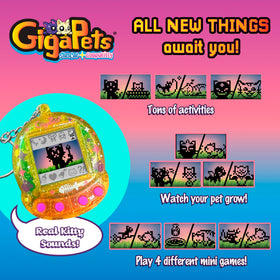 Top Secret Toys Giga Pet nostalgic-90s-throwback vibe with modern upgrade.