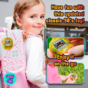 Top Secret Toys Giga Pet virtual-pet-keychain on-the-go fun and portability.