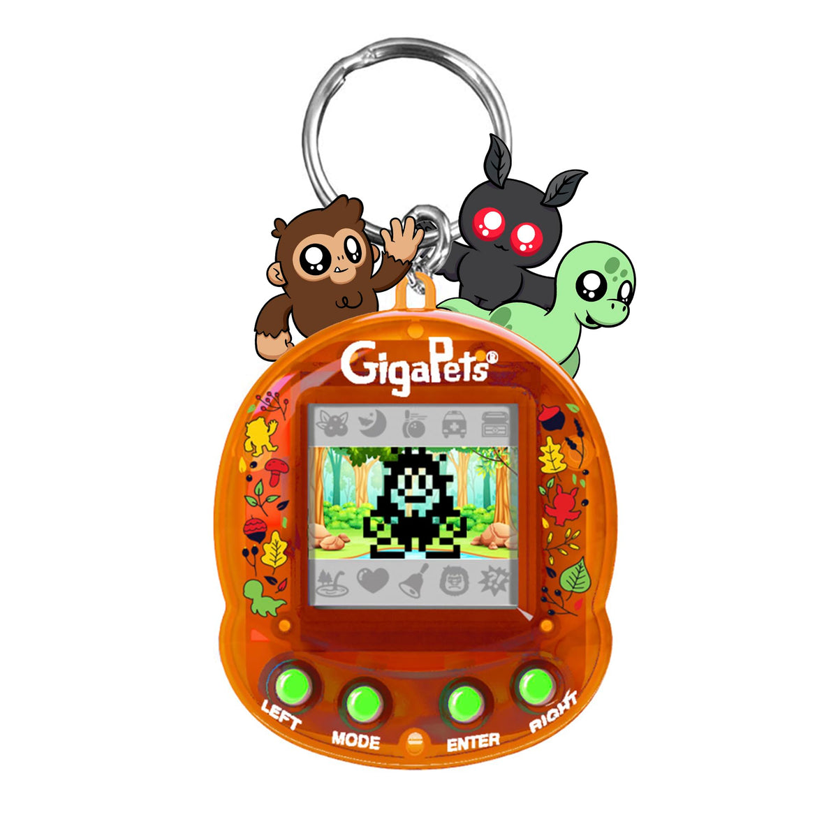 Top Secret Toys Giga Pets Cryptids Bigfoot pet in action for on-the-go play