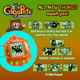 Top Secret Toys Giga Pets Cryptids evolutions show baby to adult forms