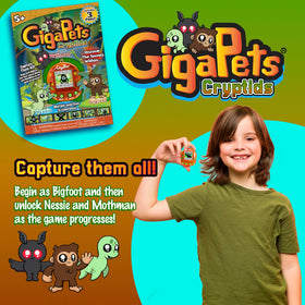 Top Secret Toys Giga Pets Cryptids Nessie pet exploring water-themed mini games