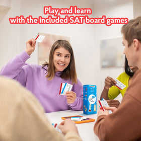 TOP STUDENTS SAT board game turns study into playful practice