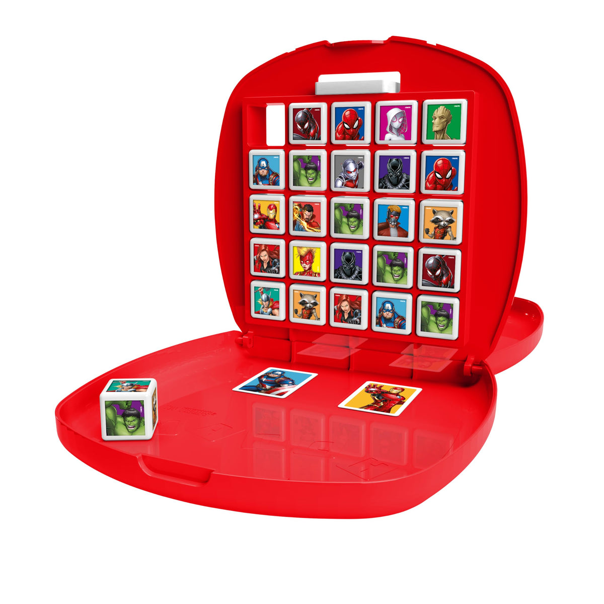 Top Trumps Marvel Heroes kids playing promotes focus and collaborative play.