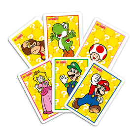Top Trumps Match Super Mario character cards showcase icons for quick matches.