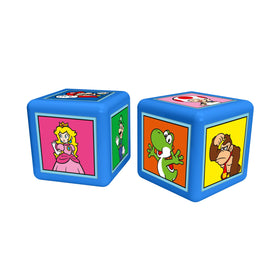 Top Trumps Match Super Mario character cubes ready for strategic matching.