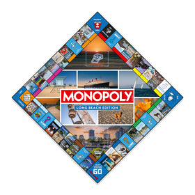 Top Trumps Monopoly Long Beach hotels signal property upgrades during gameplay