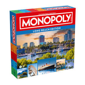Top Trumps Monopoly Long Beach instruction sheet helps new players learn quickly
