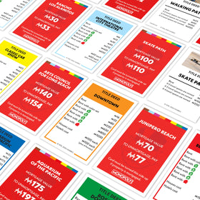 Top Trumps Monopoly Long Beach money pack ideal for engaging negotiations