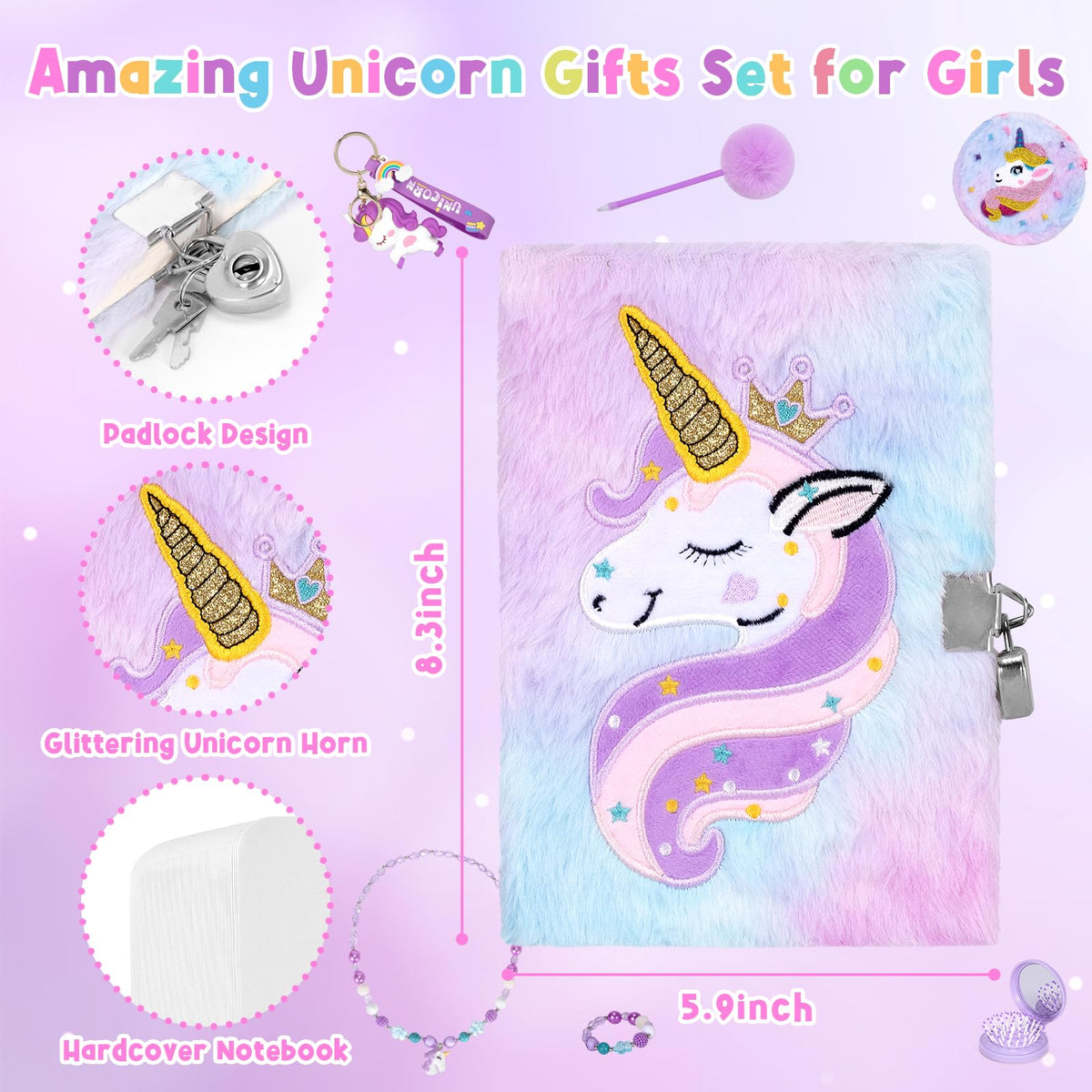 TopBeths unicorn tumbler preserves beverages on the go with BPA-free stainless steel.