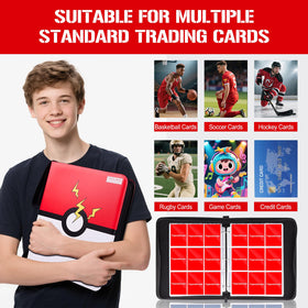 Topcolorusa compact binder with built-in zipper and wrist strap for on-the-go.