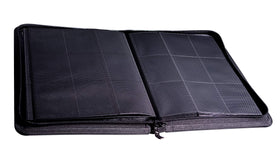 TopDeck 500 Card Ringless Zip Binder Pro shows 9-pocket pages for orderly storage.