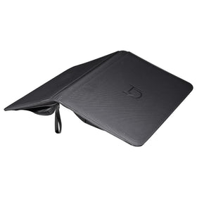 TopDeck binder featuring YKK zipper and PU leather tassel for durability and style.