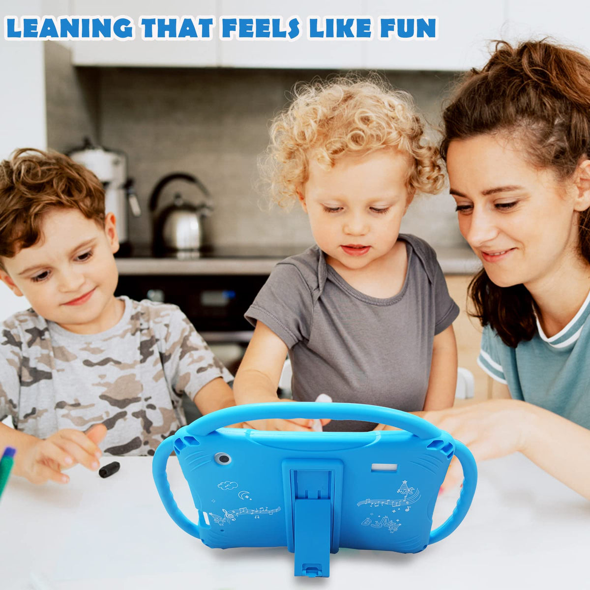 TOPELOTEK Kids Tablet preinstalled apps for learning and fun