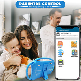 TOPELOTEK Kids Tablet quad-core performance for smooth apps