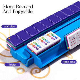 Topmahjing all-in-one rack-pusher streamlines handling and wall setup.