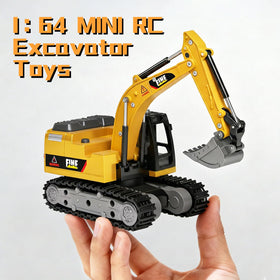TOPMVP excavator cockpit rotates 270° for immersive digging action.