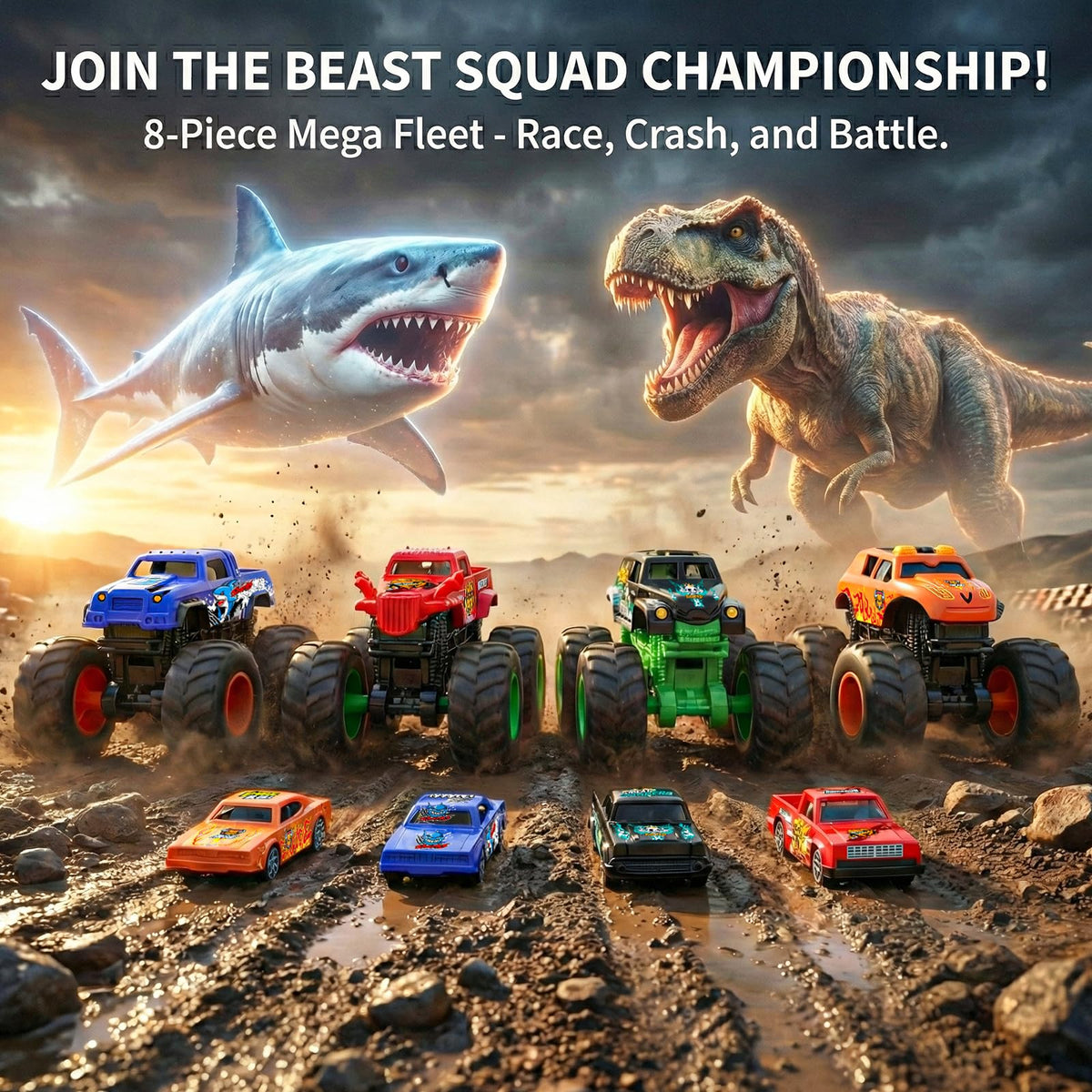 TOPMVP Bull monster truck delivering bold design and durable action