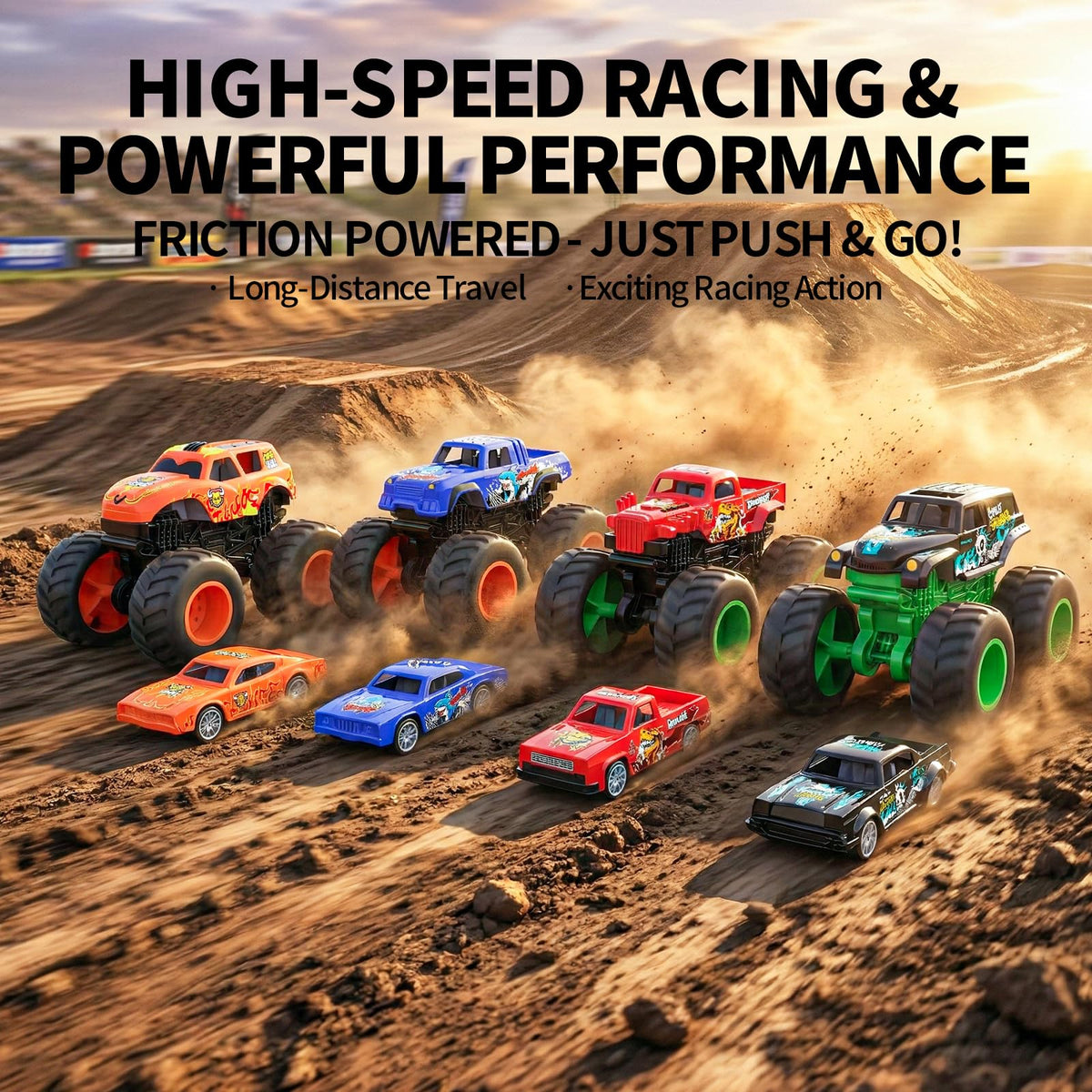 TOPMVP Skull monster truck featuring striking art for imaginative battles