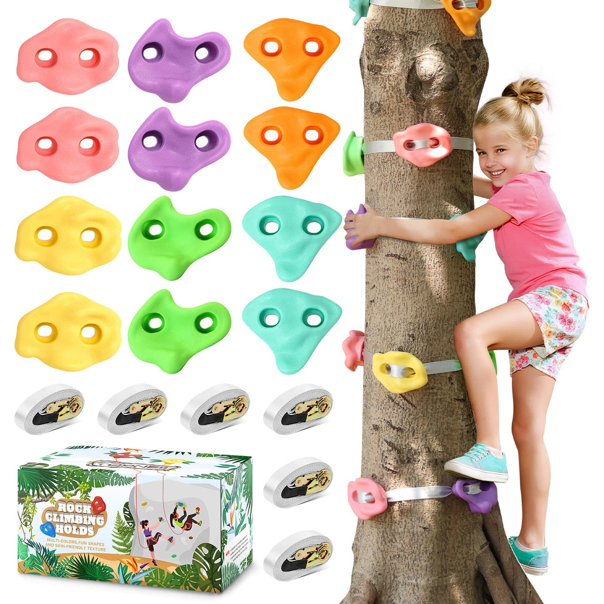 TopNEW 12 Ninja tree holds package content for outdoor climbing fun