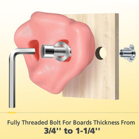 TOPNEW weight rating up to 230 lbs, enabling safe climbing for family members.