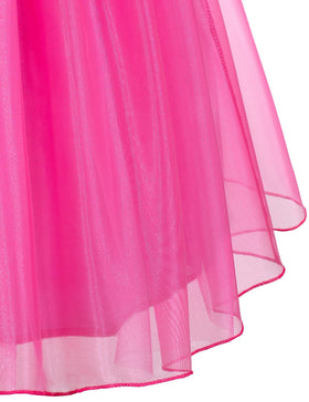 Topney Princess Gloves coordinate with the dress for a polished look.