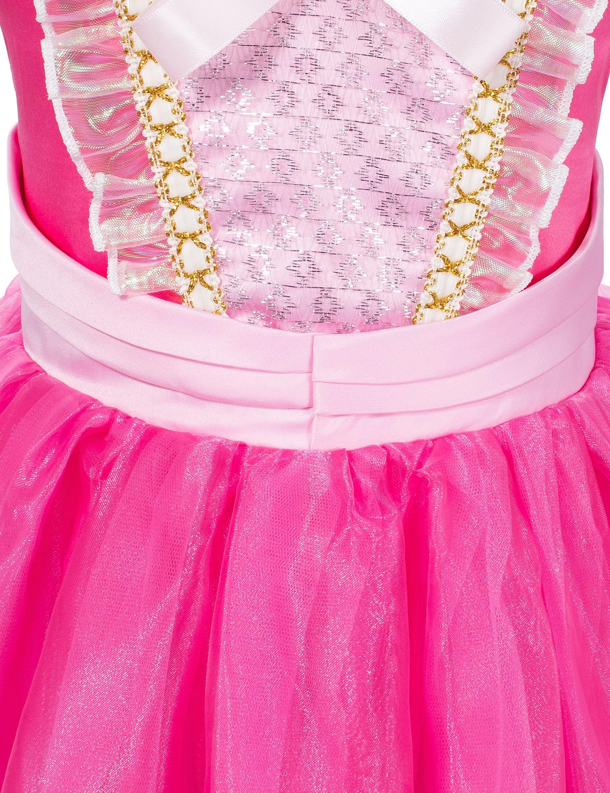 Topney princess gloves complete the elegant costume.