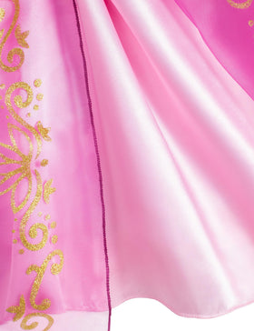 Topney Rapunzel earrings complete the jewelry set for party-ready looks.