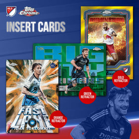 Topps Chrome MLS 2025 Class of Their Own insert spotlights rising stars.