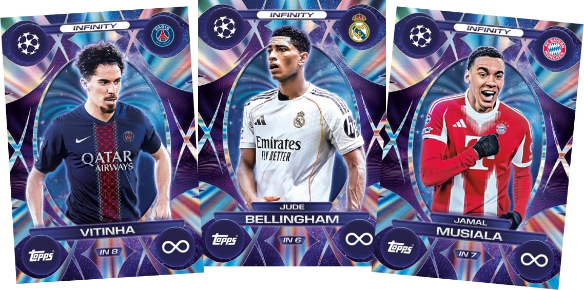 Topps Match Attax 2025 Smart Pack opening action showcasing pack reveal