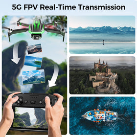 TOPRCBOXS S8 brushless motors deliver smoother, quieter flights.