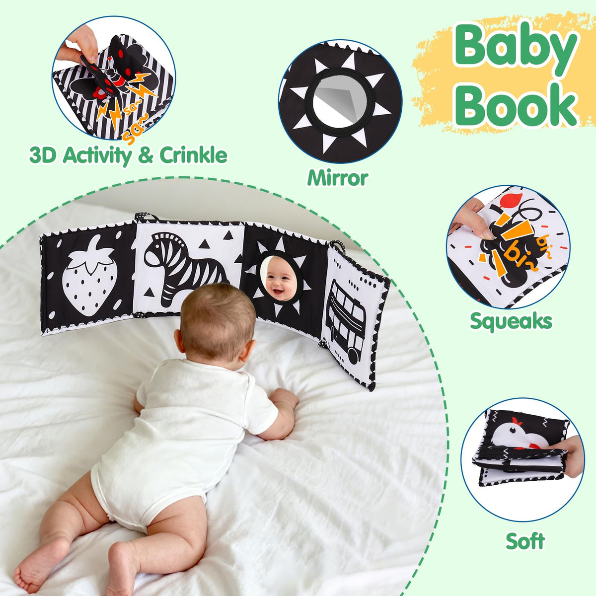 Topsochir cotton onesie—soft, easy snap design for quick diaper changes