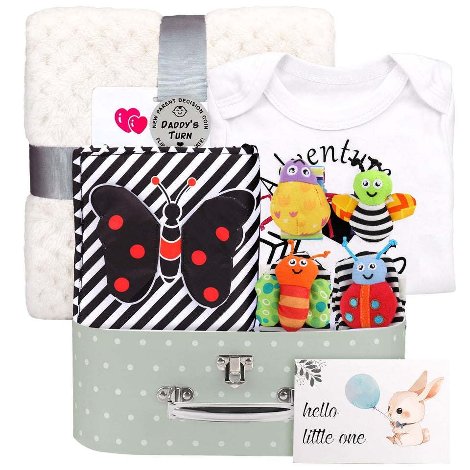 Topsochir baby shower gift basket—complete newborn essentials for thoughtful gifting