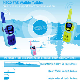 Topsung NOAA weather feature on walkie talkies for outdoor prep