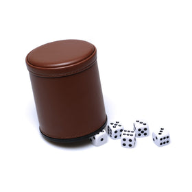 TOPTAN quiet shaker design reduces dice racket for bar games