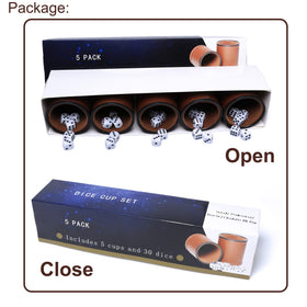 TOPTAN felt-lined cups dampen shake noise for peaceful play
