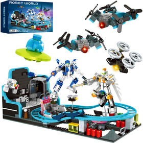 Toptrend Space Roller Coaster robot poseable for imaginative play