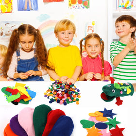 TOPZEA felt decor pieces offer versatile embellishments for crafts