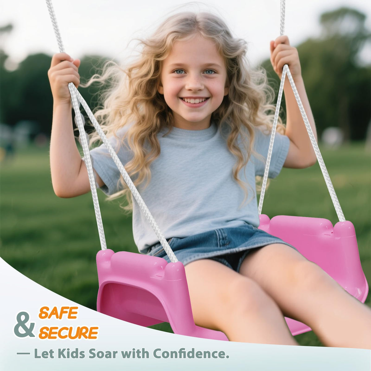 TOREVSIOR ages-6mo-10y versatility grows with your child for extended use.