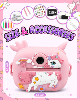 Torlaist camera with cartoon stickers and filters to boost creativity