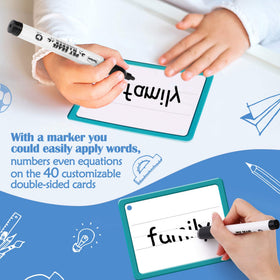 Torlam 520 sight words flash cards with double-sided design for flexible practice.