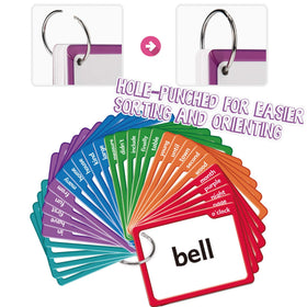 Torlam 520 sight words flash cards support engaging games and activities.