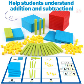 Torlam ten-rods illustrate tens to support regrouping concepts
