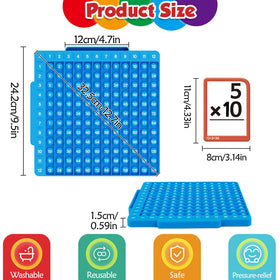 Torlam color-coded flashcards aiding sorting and quick review