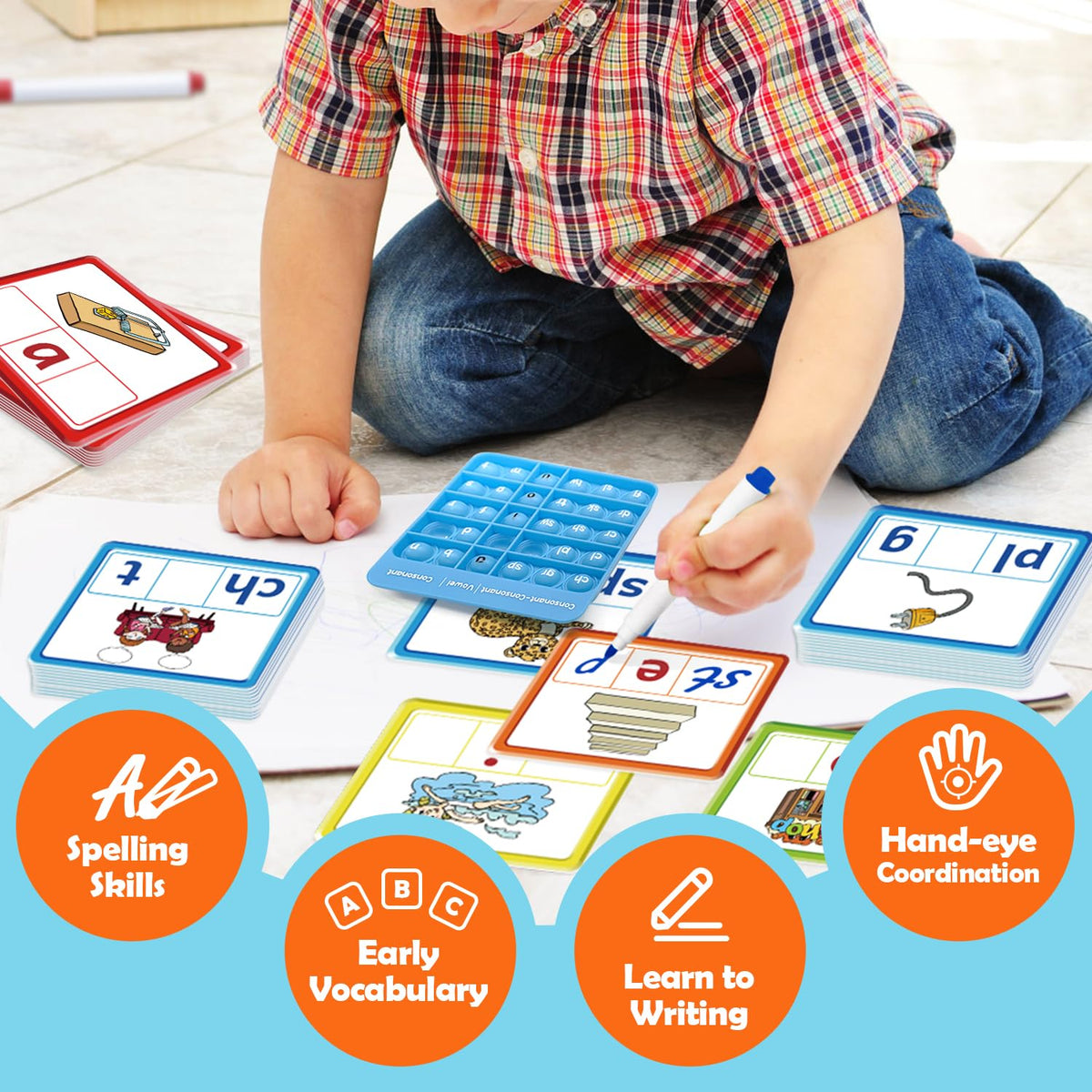 Torlam dry erase markers set enables reusable writing and erasing