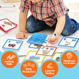 Torlam dry erase markers set enables reusable writing and erasing