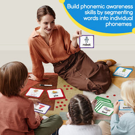 Torlam flashcards contents laid out for engaging reading and spelling activities.